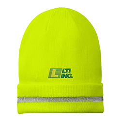 Beanie With Reflective Stripe