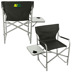 Director's Chair With Side Table