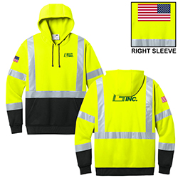 Ansi 107 Class 3 Fleece Hoodie