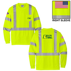 Ansi 107 Class 3 Mesh Long Sleeve Tee