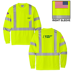 Ansi 107 Class 3 Mesh Long Sleeve Tee