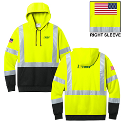 Ansi 107 Class 3 Fleece Hoodie